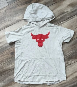 Under Armour Project Rock The Charged Cotton Tee Youth Sz L - Picture 1 of 5
