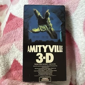 Amityville 3-D VHS, Rare Horror, ORION OOP Home Version, Non 3-D, Very Good - Picture 1 of 3