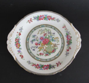 Paragon Tree of Kashmir Fine Bone China Eared Cake / Bread Plate - Picture 1 of 8