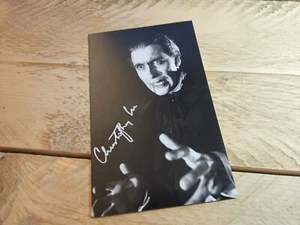 CHRISTOPHER LEE Repro-Autogramm -ca. 10x16 - (827) - Bild 1 von 1