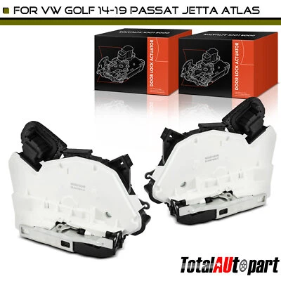 2Pcs Door Lock Actuator Motor for Volkswagen Atlas 2018-2019	e-Golf Passat Rear - Image 1 of 4