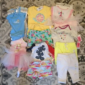 Infant Clothes Lot, New With Tags (See Description) 0-12 Months - Picture 1 of 9