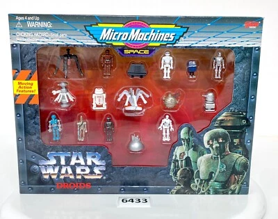 Micro Máquinas Droides Star Wars NUEVO Galoob 1997 Foto 1 de 4