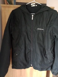 Ladies Womens Girls Black Light Jacket UK Size 8-10 - Picture 1 of 8