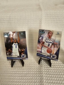 Lot Of 2 2024 Topps Bowman University Chrome 1st Memphis Ashton Hardaway... - Bild 1 von 2