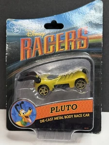 Pluto Die Cast Car Disney Parks Disney Racers Metal Body Race Car NEW In Package - Picture 1 of 6
