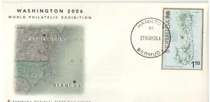 BERMUDA BRITISH COMMONWEALTH FDC COVER PHILATELIC EXHIBITION  LOT (BCL 233) - Picture 1 of 1