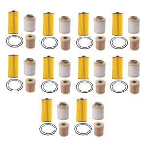 10x Oil & Fuel Filter Kit Fit For Ford 6.0L Diesel FL2016 FD4604 FD4616 th - Bild 1 von 7