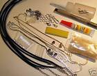 Name on Rice START UP KIT SUPPLIES VIALS Chain Leather cord Vials Oil rice more