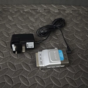 D-LINK DP-301P+ FAST ETHERNET PRINT SERVER Parallel Port & Power Lead - Picture 1 of 12