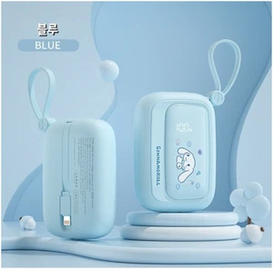 2025 Sanrio Auxiliary Battery Mini Size Fast Charging built-in cable 22.5W - Picture 1 of 19