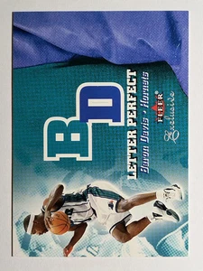 2001-02 Fleer Exclusive Letter Perfect #24 Baron Davis - Picture 1 of 2