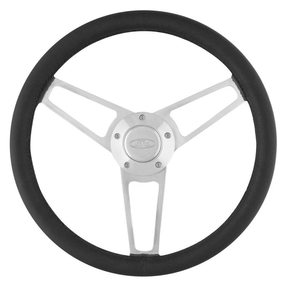For Ford E-150 Econoline Club Wagon 78-84 Steering Wheel 3-Spoke Billet Series - Image 1 of 1