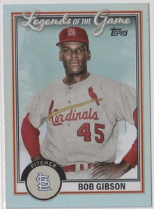 Bob Gibson 2023 Topps Legends of the Game Rainbow Foil LG-21 - Bild 1 von 2