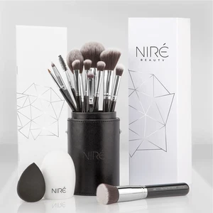 Niré Beauty Make-Up-Pinselset, 15-Teilig: Preisgekrönte Vegane Profi-Pinsel Mit - Bild 1 von 12