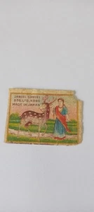 Lotto 4 etichette fiammiferi Lady Deer India Japan - Foto 1 di 1