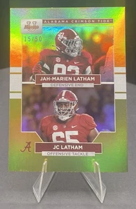 2023 Topps Bowman U Gold #87 Jah-Marien Latham JC Latham /50 Alabama GL12 - Bild 1 von 2