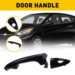 Manija del panel de la puerta lateral izquierda exterior delantera negra para Hyundai Accent GS 2012-2015 - Imagen 1 de 8
