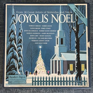 READER'S DIGEST JOYOUS NOEL 4 LP BOX SET 12" VINYL RECORD VARIOUS COMPILATION EX - Imagen 1 de 4