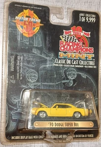 1970 Dodge Super Bee Racing Champions neuwertig Motor Trend 1999 gelb - Bild 1 von 5