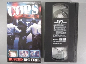 Cops Too Hot For TV VHS Busted Vol 2 Reality Police Show 2000s 20th Fox - Picture 1 of 5