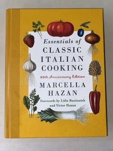 Essentials of Classic Italian Cooking: 30th Anniversary Edition (Kazan, 2022) LN - Picture 1 of 2