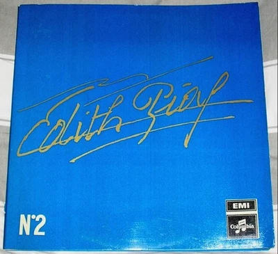 Edith Piaf - N° 2 1969 LP, Comp, RE, Gat Columbia QPX 8090 Very Good (VG) - Imagem 1 de 4