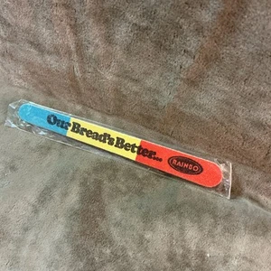 Vintage 60er Jahre Werbung Fingernagelfeile Rainbo Markenbrot in Originalverpackung #5 - Bild 1 von 3