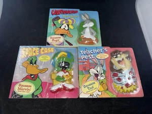 Looney Tunes Play A Sound Talking Book 1997 Warner Bros Lot of 3 - Picture 1 of 8