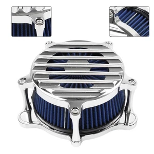 Stripe Air Cleaner Intake Filter Kit For Harley Touring Road Glide 2017-2023 - Picture 1 of 13
