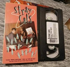 Stray Cats : Bring It Back Again (VHS, 1989) rockabilly - Photo 1/5