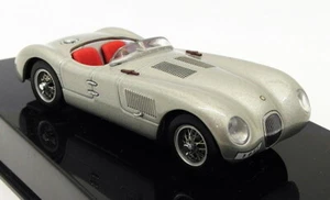 Autoart 1/43 Scale Model Car 53502 - Jaguar C-Type - Silver - Picture 1 of 4