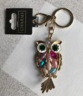 Owl key ring brand new 4inch from ring to bottom 3.00