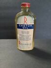 Vintage 1930s McCormick NOS Full Reliable Brand Castor Oil Bottle