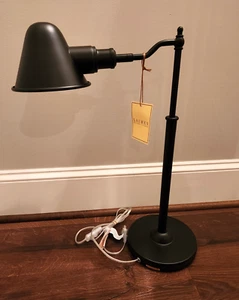 Ralph Lauren verstellbare klassische Vintage Schreibtisch Tischlampe antik schwarz - Bild 1 von 5