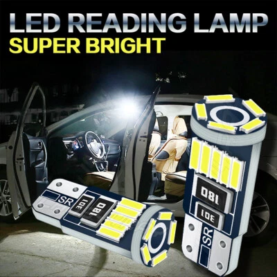 2 x Bombilla LED blanca T10 194 W5W matrícula para Scion iQ 2012-2015 Foto 1 de 4