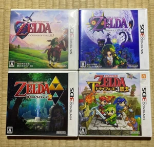 The Legend of Zelda Set of 4 Nintendo 3DS software - Picture 1 of 4