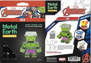 Fascinations Metal Earth Legends HULK Marvel Avengers 3D Steel Puzzle Model Kit - Picture 1 of 3