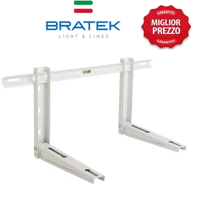 Staffe per Condizionatori , Climatizzatore da 9.000 a 24.000 Btu Portata 150kg - Imagen 1 de 4