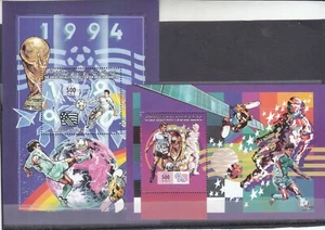 stamps LIBYA 1994 SC 1491 1492 WORLD CUP USA SOCCER MNH #138 - Picture 1 of 3
