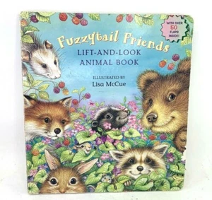 Fuzzytail Friends Lift-and-Look Animal Book (Great Big Board Book) By Lisa McCu - Imagen 1 de 7