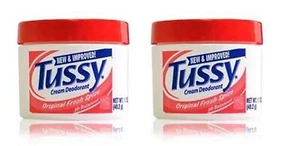 Deodorante crema Tussy spezia fresca originale (con cappuccio rosso o bianco) 1,7 once (con confezione da 2) - Foto 1 di 1