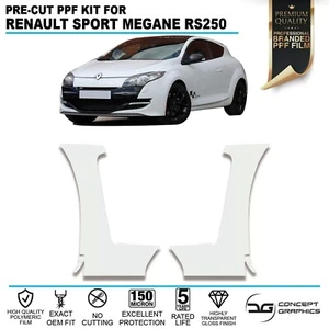 Front wheel Arches Stone Guard PPF Paint Protection For Renault Sport Megane 250 - Picture 1 of 4