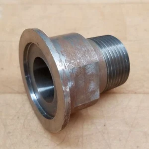 Oerlikon Leybold 899603 Vacuum Flange Adapter, 1" MNPT to KF40, 2" OD, Stainless - Picture 1 of 6