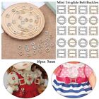 Buckle Round/Square Belt Buttons Doll Bags Accessories Diy Dolls Buckles