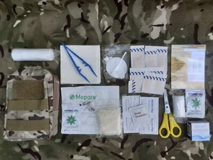 Commanders Large First Aid Kit Multicam MTP Pouch Army NCO Cadet - Picture 1 of 9