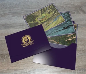 Jannasaras Kartentasche Goldene & Silberne Mappe Abenteuerkarten Pen & Paper RPG - Picture 1 of 4