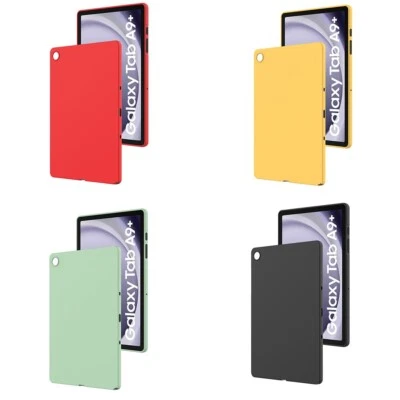 Durable Boosting Soft Slim Environmental Silicone Case f Samsung Galaxy Tab A9+ - Image 1 of 4