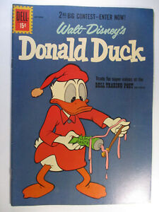 Walt Disney's Donald Duck #79, Uncle Scrooge Money Muddle, VF, 8.0, White Pages