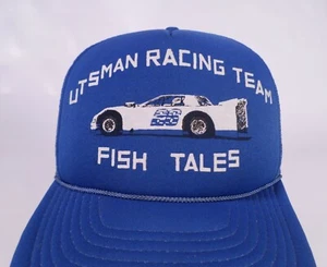 Utsman Racing Team Hat Cap Fish Tales TN Mesh Foam Snapback Trucker - Bild 1 von 8